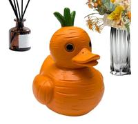 Canards En Résine Végétale - Décoration Mignonne En Résine Amusante, Petite Sculpture De Canard De 7,5 Cm Pour L'ornementation, Figurine Décorative Avec Construction Solide, Esthétique De La Maison Po
