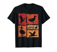 Canards rétro Animaux de la Ferme Graphique pour Fermier de Canard T-Shirt
