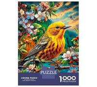 Canari Puzzle 1000 Pièces Difficile Puzzles pour Adults DIY Jigsaw Puzzle Casse-tête De Jeu Familial Jouets De Défi 52x38cm/1000pcs