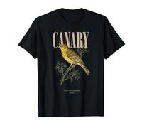 Canari Vintage Observation des Oiseaux Nature Amour Oiseaux T-Shirt