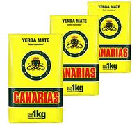 Canarias Yerba Maté Traditionnel 3 kg (3x1kg) - Le temps de vieillissement est de 12 mois - Yerba Maté d'Uruguay
