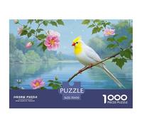 Canaries 1000 Piece Jigsaw Puzzle for Adults Family Challenge Toys Stress Relief Puzzle Exercise The Memory of The Brain for Men, Women, Elders, Seniors 70x50cm/1000pcs