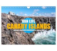 CANARY ISLANDS by CAMPER VAN (Wall Calendar 2026 DIN A4 landscape), CALVENDO 12 Month Wall Calendar: The breathtaking landscapes of the Canary Islands discovered by camper van