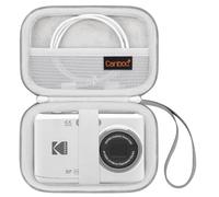 Canboc Coque Compatible avec Appareil Photo numérique Kodak pixpro FZ55 / FZ45 / FZ43 / FZ53 16mp, Sac d'enregistrement vidéo, câble d'adaptation de Poche en Maille, Gris