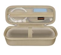 Canboc étui de Transport pour Beats Pill Haut-Parleur Bluetooth Portable, boîte de Haut-Parleur Bluetooth Portable, câble USB à Poche en Maille, Or Champagne (Cas Seulement)