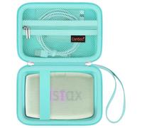 Canboc Etui de Transport pour imprimante de Smartphone Fujifilm Instax Mini Link 3 2 1, Film et câble instantanés, Vert (étui Uniquement)