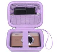 Canboc Étui pour Appareil Photo numérique Kodak PIXPRO C1 Friendly Zoom, Sac PIXPRO C1, Poche en Filet à Fermeture éclair pouvant contenir Un câble et Un Adaptateur, Violet (étui Uniquement)