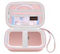 Canboc Nouveau Canon Ivy 2 Mini/Canon Ivy Mini/Canon Ivy CLIQ + 2 CLIQ 2 imprimante Photo Mobile sans Fil Bluetooth Instant Camera Printer, Or Rose + Or Rose