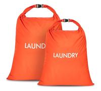 CANBOX Sac à Linge Sale, Lot de 2 - Nylon Imperméable Sac Linge Sale de Voyage, Pliables Laundry Bag Wet Dry Bag pour Les Camps et Vacances