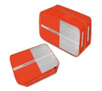 CANBOX Sac de Compression, Nylon Ultralégers Sacs de Rangement de Voyage, Lot de 2 Packing Cubes d'emballage pour Valise, Organisateurs de Bagage pour Valise et Sac à Dos