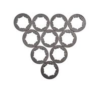 Cancanle 10 pièces 3/8 7 dents 22mm pignon de jante d'entraînement de chaîne pour Husqvarna 266 268 272 280 285 288 355 362 365 371 372XP 380 385XP Tronçonneuse