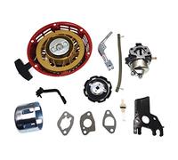 Cancanle Démarreur à Rappel carburateur Levier du Bras du régulateur Bouchon de Carburant Conduite de Carburant Joint pour Honda GX160 GX200 5.5HP 6.5HP Moteur Groupe électrogène à gaz