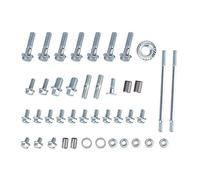 Cancanle Ensemble Complet de vis de Boulon de vis de Fixation de Goujon pour Honda GX160 GX200 GX120 Moteur de Pompe à Eau et de générateur