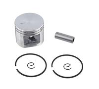 Cancanle Ensemble de Piston 42mm avec Segments, Axe et Circlips pour Stihl FR450 FS450 SP450 SP451 Débroussailleuse