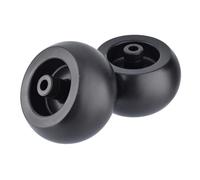 Cancanle Lot de 2 roues de pont pour John Deere TCU18744 de remplacement pour Oregon 72-032