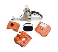 Cancanle Réservoir de Carburant poignée arrière avec Filtre à air et Base de Couvercle pour Stihl MS440 044 Tronçonneuse