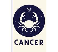 Cancer Astrological Circle Journal: Blank Gift Stars Horoscope Sign Book