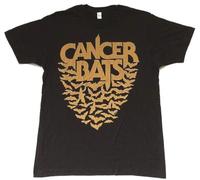 Cancer Bats Image Black T Shirt Soft Hardcore Punk Manches Courtes(X-Large)