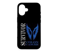 Cancer Colon Awareness Survivor Limited edtion Colon Cancer Coque pour iPhone 16