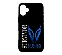 Cancer Colon Awareness Survivor Limited edtion Colon Cancer Coque pour iPhone 16 Plus