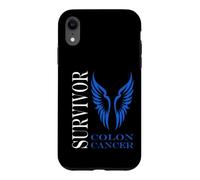 Cancer Colon Awareness Survivor Limited edtion Colon Cancer Coque pour iPhone XR