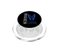 Cancer Colon Awareness Survivor Limited edtion Colon Cancer PopSockets PopGrip pour MagSafe