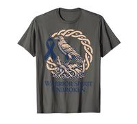 Cancer Colorectal - Esprit Guerrier ininterrompu T-Shirt