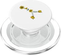 Cancer Constellation comme des Fleurs | Signes du Zodiaque PopSockets PopGrip pour MagSafe