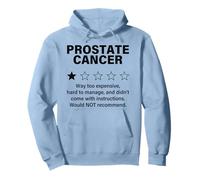 Cancer de la Prostate 1 étoile Sensibilisation au Cancer de la Prostate Sweat à Capuche