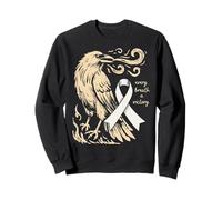Cancer du poumon du Corbeau Classique - Norse Every Breath A Victory Sweatshirt