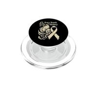 Cancer du poumon du Corbeau Viking : Chaque Souffle Nordique est Une Victoire PopSockets PopGrip pour MagSafe