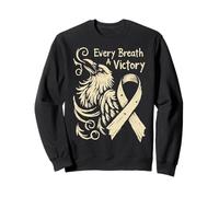 Cancer du poumon du Corbeau Viking : Chaque Souffle Nordique est Une Victoire Sweatshirt