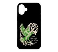Cancer du poumon du Corbeau Viking - Rise Through The Storm - Cancer Coque pour iPhone 16 Plus