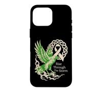 Cancer du poumon du Corbeau Viking - Rise Through The Storm - Cancer Coque pour iPhone 16 Pro Max