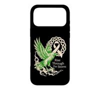 Cancer du poumon du Corbeau Viking - Rise Through The Storm - Cancer Coque pour iPhone 17 Pro Max