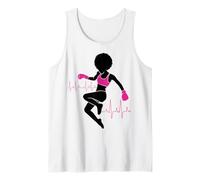 Cancer du Sein Black Girl Magic Afro Femmes Peau Marron Débardeur