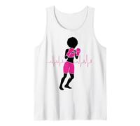 Cancer du Sein Black Girl Magic Afro Femmes Peau Marron Débardeur