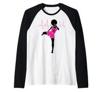 Cancer du Sein Black Girl Magic Afro Femmes Peau Marron Manche Raglan