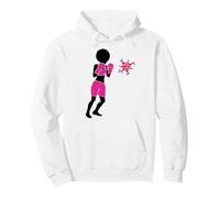 Cancer du Sein Black Girl Magic Afro Femmes Peau Marron Sweat à Capuche