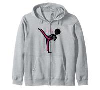 Cancer du Sein Black Girl Magic Afro Femmes Peau Marron Sweat à Capuche