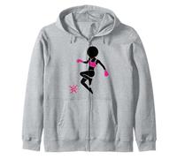 Cancer du Sein Black Girl Magic Afro Femmes Peau Marron Sweat à Capuche