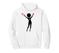 Cancer du Sein Black Girl Magic Afro Femmes Peau Marron Sweat à Capuche