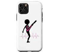 Cancer du Sein Black Girl Magic Afro Women Fight Kick Survive Coque pour iPhone 11 Pro