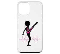 Cancer du Sein Black Girl Magic Afro Women Fight Kick Survive Coque pour iPhone 12 Mini