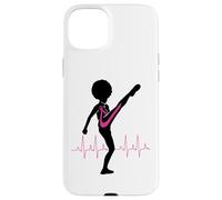 Cancer du Sein Black Girl Magic Afro Women Fight Kick Survive Coque pour iPhone 15 Plus