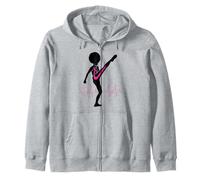 Cancer du Sein Black Girl Magic Afro Women Fight Kick Survive Sweat à Capuche