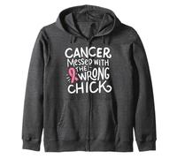 Cancer du Sein en Octobre Rose avec Le Mauvais Poussin Sweat à Capuche