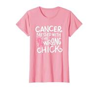 Cancer du Sein en Octobre Rose avec Le Mauvais Poussin T-Shirt