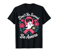 Cancer du Sein Halloween n’aie Pas Peur fantôme T-Shirt