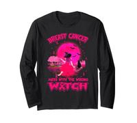Cancer du Sein Mess with The Wrong Witch Manche Longue